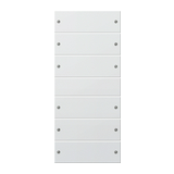ST55 KNX érintőfedlap (3+3)pár=12gomb/2modul fehér GIRA