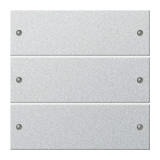 ST55 KNX érintőfedlap 3pár=6gomb/1modul alumínium GIRA