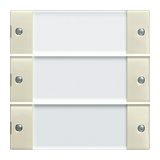 ST55 KNX érintőfedlap 3pár=6gomb/1modul +feliratmező krém GIRA