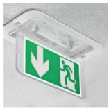 Süllyesztőkeret álmennyezetbe XT100E-vészvilágítóhoz fehér műanyag 240mm 445mm x 75mm x ABB