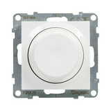 Suno fényerőszabályzó 2vez. betét közp. fedéllel forgatógomb fehér 5-300W süllyesztett LEGRAND