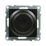 Suno fényerőszabályzó 2vez. betét közp. fedéllel forgatógomb fekete 5-300W süllyesztett LEGRAND