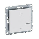 Suno fényerőszabályzó nyomógombos betét közp. fedéllel nyomógomb fehér 3-125W LEGRAND