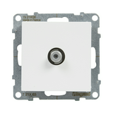 Suno TV (F) 1-kimenet végzáró süllyesztett 1.5dB/860MHz fehér 1.5dB/2150MHz LEGRAND