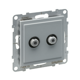 Suno TV (F) 2-kimenet végzáró süllyesztett 1.5dB/860MHz alumínium 1.5dB/2150MHz LEGRAND