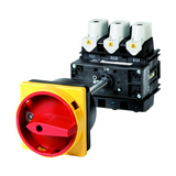 Szakaszoló fő- és vészkapcsoló 125A 3P 37kW/400VAC-3 közéépíthető fix piros P5-125/V/SVB EATON