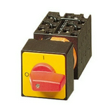 Szakaszoló vészkapcsoló 20A 1P 5.5kW/400VAC-3 beépíthető fix piros T0-1-8200/E-RT EATON