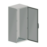 Szekrény álló teli ajtós mono acél 1400mm 1000mmx 400mmx IP55 szürke Spacial SM Schneider