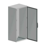 Szekrény álló teli ajtós mono acél 1800mm 800mmx 400mmx IP55 szürke Spacial SM Schneider