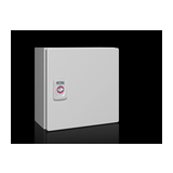 Szekrény E-Box falonkívüli 200mmx 200mmx 120mm acél IP66 csavargyűrűvel KX 1549.000 Rittal