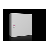 Szekrény E-Box falonkívüli 300mm x 300mm 120mm acél IP66 tömszelence KX 1555.000 Rittal