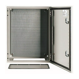 Szekrény fali sorolható acél szerelőlappal 500mm 400mmx 250mmx IP66 szürke CS-54/250 EATON