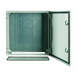 Szekrény fali sorolható acél szerelőlappal 500mm 500mmx 250mmx IP66 szürke CS-55/250 EATON