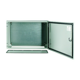 Szekrény fali sorolható acél szerelőlappal 600mm 400mmx 250mmx IP66 szürke CS-64/250 EATON