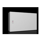Szekrény fali teli ajtós acél szerelőlappal 380mmx 600mmx 210mm IP66 AX 1039.000 Rittal