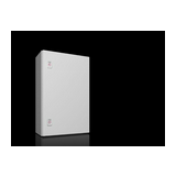 Szekrény fali teli ajtós acél szerelőlappal 600mmx 380mmx 210mm IP66 AX 1038.000 Rittal