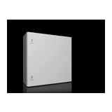Szekrény fali teli ajtós acél szerelőlappal 600mmx 600mmx 250mm IP66 AX 1054.000 Rittal