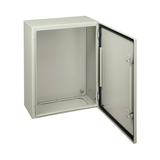 Szekrény fali teli ajtós szerelőlappal acél 700mm x 500mm x 250mm IP66 Spacial CRN Schneider