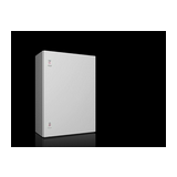 Szekrény fali teli ajtós acél szerelőlappal 700mmx 500mmx 250mm IP66 AX 1057.000 Rittal