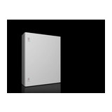 Szekrény fali teli ajtós acél szerelőlappal 760mmx 600mmx 210mm IP66 AX 1076.000 Rittal