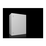 Szekrény fali teli ajtós acél szerelőlappal 760mmx 600mmx 350mm IP66 AX 1376.000 Rittal