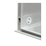 Szellőzőrács 150mmx 15mmx 1ventilátorhoz műanyag csavaros IP30 ClimaSys CA Schneider