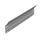 Szélterelő lemez napelemhez 15° alumínium Flat S15WD-1800 AEROCOMPACT