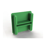 Szerelő talp 41x41 profil tartóhoz műanyag TF41 PVC BASOR