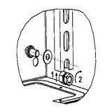 Szerelőkeret DIN-sínes 7P 800mmx 1200mmx 30mm fém CRN/S3D/S3X/PLM Schneider