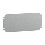 Szerelőlap 400x600mm szekrénybe perforált acél 375mm-ma 585mm-sz Spacial SBM Schneider