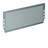 Szerelőlap 95x265mm multimédia perforált acél 95mm x 265mm galvanizált Volta hibrid Hager