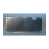 Szerelőlap A2-höz acél 110mm-ma 220mm-sz galvanizált SZ2 Govill