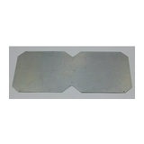 Szerelőlap acél 200mm-ma 250mm-sz galvanizált Csatári Plast