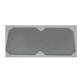 Szerelőlap acél 250mm-ma 250mm-sz galvanizált Csatári Plast