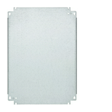 Szerelőlap acél 780mm x 443mm galvanizált Orion Plus Hager