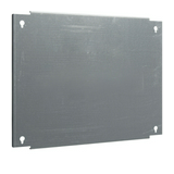 Szerelőlap fix acél 1500mm x 540mm galvanizált Quadro Hager