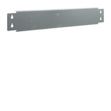 Szerelőlap fix acél 150mm x 740mm galvanizált Quadro Hager