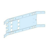 Szerelőlemez vízszintes fix 3P NS630-hoz acél 200mm-ma 650mm-sz Prisma P Schneider