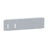 Szerelőlap NT fix W600 perforált acél 30mmx 571mmx alapozott Spacial SF Schneider