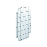 Szerelőlap Q-DIN 240x190 mm dobozhoz műanyag 170mm x 230mm x kezeletlen 44CE GEWISS