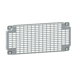 Szerelőlap Telequick 1200mm szekrénybe perforált acél 450mm-ma 1108mm-sz Spacial SF/SM Schneider