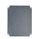 Szerelőlap teli DB dobozhoz 170mmx 220mmx 88mm fém szürke 7035-RAL Spacial SDB Schneider