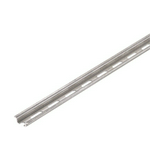 Szerelősín DIN (kalap)sín 15mm kezeletlen alumínium 2000mm 15mm x TS 15X5/LL 2M/AL/BK Weidmüller