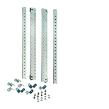 Szerelősínkészlet 650x400mm szekrényhez sendzimir horganyzott acél 600mmx 15mm OrionPlus Hager