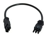 Szerelt épületinstallációs kábel csatlakozókábel 3P 16A 250V 450mm hüvely / Wago Winsta Hager