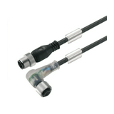 Szerelt érzékelőkábel 4P M12 hüvely 1.5m M12 4A 24V SAIL-M12GM12W-4-2L1.5U Weidmüller