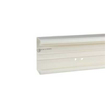 Szerelvénybeépítő-csatorna 101mm x 34mm 2000mm kezeletlen műanyag fényesfehér Ultra Schneider
