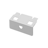Szerelvénytartó informatikai 2xC típusú perforációval fém 2-modul 113mm DT UH2 C OBO-BETTERMANN