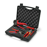 Szerszámkészlet MC4 szolár (PV) szereléshez táskában szerszámmal V01 KNIPEX