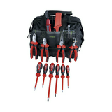 Szerszámtáska 1000V VDE 13-darabos ToolBag VDE Haupa